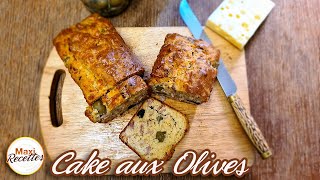 Cake aux Olives Jambon Fromage  Recette Facile et Rapide [upl. by Nosrac]