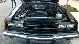 1984 Ford LTD LX Four Door Sedan Blk TV1120215937 [upl. by Suiradel]