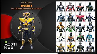 Kamen Rider Ryuki All Henshin and Form [upl. by Essile]