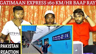 Fastest Train Gatimaan Express  Haider Reaction [upl. by Ellinad]