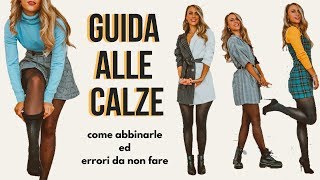 GUIDA DEFINITIVA come indossare le calze ERRORI DA EVITARE [upl. by Westley]