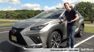 Review 2018 Lexus NX 300 F Sport AWD [upl. by Carhart]