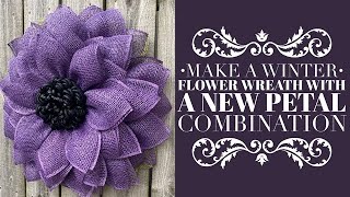 Flower Wreath Tutorial  How to Make a Wreath Tutorial [upl. by Gean]