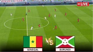 🔴LIVE  SENEGAL vs BURUNDI I AFRICA CUP NATIONS I QUALIFIERS MATCH I eFOOTBALL PES 21 GAMEPLAY [upl. by Ringsmuth]