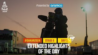 Extended highlights of Stage 6 presented by Aramco  Dakar2024 [upl. by Llecram]