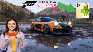 Forza horizon 5 Gameplay of road realme C53 gameplay android netboom could gaming play time no lag [upl. by Geoff]