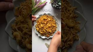 Macaroni maggi masala maggi maggirecipe pasta recipe food odia srutimohanty minivlog [upl. by Aisekal]