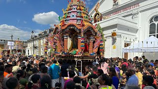 Tamil Mahotsava Chariot Festival in Ealing London [upl. by Chrisse742]