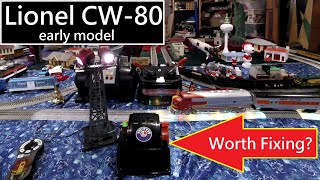 Lionel CW80 transformer repair  and trying it out [upl. by Amrita636]