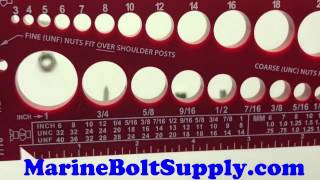 How to measure bolts screws or nuts [upl. by Ramoj70]