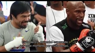 A luta  Floyd Mayweather Jr x Manny Pacquiao [upl. by Anjanette752]