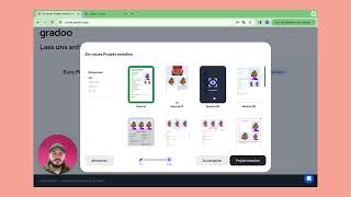 Wie erstelle ich ein neues Projekt im Layoutcreator von Gradoo [upl. by Vivia]