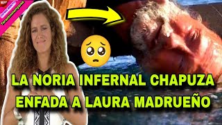 🔵 2 LA NORIA INFERNAL CHAPUZA de SUPERVIVIENTES ENFADA a LAURA MADRUEÑO  SUPERVIENTES 2024 🔥🌴 [upl. by Safier]