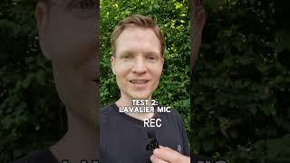 Reviewing the Wireless Lavalier Microphone for iPhone amp Android  Audio Quality Test productreview [upl. by Aivull859]