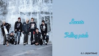 LUCENTE 루첸트  Falling Petals 꽃잎 Lyrics HANROMENG [upl. by Richy]