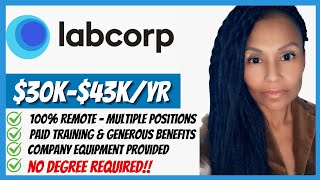 Labcorp is URGENTLY HIRING No Degree Needed  HUGE Benefits Package Apply NOW [upl. by Sprage]