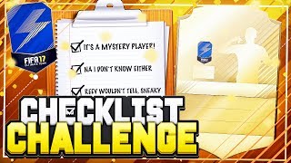 FIFA 17 CHECKLIST CHALLENGE 📋 GUARANTEED MYSTERY TOTS vs HASHTAG UTD  SPECIAL TOTS SQUAD BUILDER [upl. by Eilrebma]