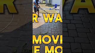 Paver patio repair amp Clean Grove City OH pressurewashing powerwashing [upl. by Neveda582]