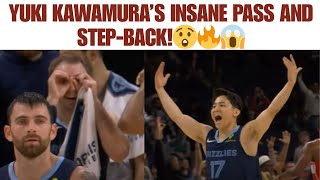 Yuki Kawamura’s INSANE Pass amp Step Back 3 SHOCKS Crowd 😱🔥 [upl. by Yblek780]