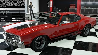 GTA 5  OG Vehicle Customization  Declasse Sabre Turbo 1970 Oldsmobile 442 [upl. by Brigitte550]