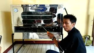 Cara menyalakan Oven Gas Manualinfo kursus roti wa 08567232829 [upl. by Pfister]