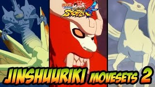 Naruto Ultimate Ninja Storm 14  Jinchuuriki Movesets 2 Fuu Han Roshi [upl. by Llatsyrc]