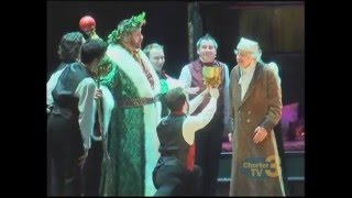 Worcester News Tonight Hanover Theatre Autism Christmas Carol [upl. by Ettelocin]