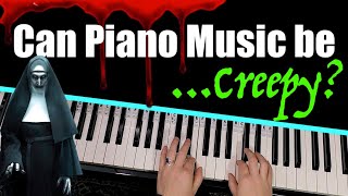 How to play creepy scary horror music on Piano [upl. by Laekcim980]