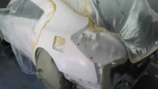 2011 Nissan Altima 25s rear end impact accident repair [upl. by Linell160]