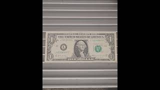 2017 DOLLAR TRINARY BOOK ENDS NOTE⁴⁰⁰⁸⁸⁴⁰⁰ uscurrency shortsvideo short serialnumber [upl. by Eidson858]