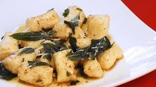 Gnocchi Recipe with Browned Butter and Sage  Marks Cuisine 95 [upl. by Eserehc383]