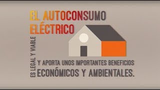 El autoconsumo una opción viable para particulares empresas y administración [upl. by Faxon217]