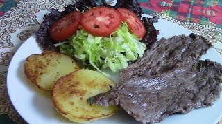 DELICIOSA CARNE ALIÑADA A LA PARRILLA O PLANCHA [upl. by Annaeirb]