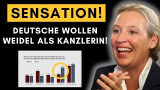 Neuste INSAUmfrage Weidel überholt Scholz und Habeck [upl. by Konikow]