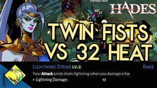 Trouble With 32 Heat Use This Zag Fists Build For Easy Clears  Hades [upl. by Anoblav]