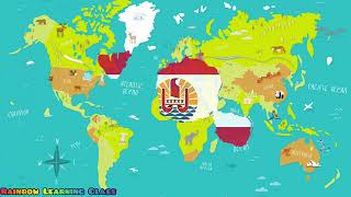 The Countries of the world song  Oceania [upl. by Berky645]