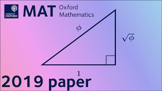 2019 past paper  MAT livestream 2024 [upl. by Izmar]