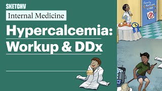 Hypercalcemia Workup and DDx Internal Medicine  Sketchy Medical [upl. by Pru]