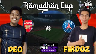 DEO VS FIRDOZ  PES 24 PS3 THR CUP DK4 OFFICIAL [upl. by Keven]