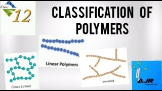 Classification of PolymersPolymersClass 12 Chemistryajr chemistry [upl. by Drooff]