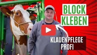 Block Kleben bei der Klauenpflege Profis vertrauen auf QUADRO™ Mischer [upl. by Appolonia888]