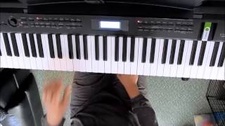 Broken chords for ABRSM grade 1 piano C Major  G Major  F Major  A Minor and D Minor [upl. by Atnwahsal]