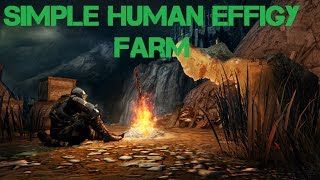 Dark Souls II Simple Human Effigy Farm [upl. by Itnavart630]