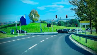 Drive from Horgenzell to Ravensburg26 October 2024 [upl. by Nordgren]