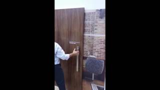 Ezdoor  Sistema 4 Plus para portas de correr suspensas [upl. by Ellac264]