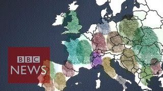 EU immigration rules  in 90 seconds  BBC News [upl. by Dukey]