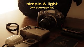 My Minimal Photography Kit for StreetTravel All in One Sling [upl. by Loutitia640]