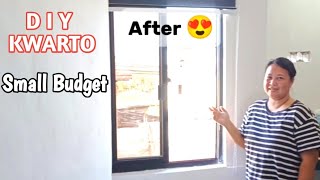 Maliit na Kwarto Small Budget  DIY BEDROOM  Budget Friendly Kwarto [upl. by Ailehs]