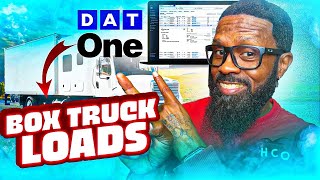 How to book Box Truck Loads Using DAT One Load Board in 2024 [upl. by Nyrual]