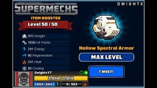 Supermechs⛅ MAXING 23rd Item 🛡3KHP🛡 Spectral Armor w 2v2s [upl. by Rudolf282]